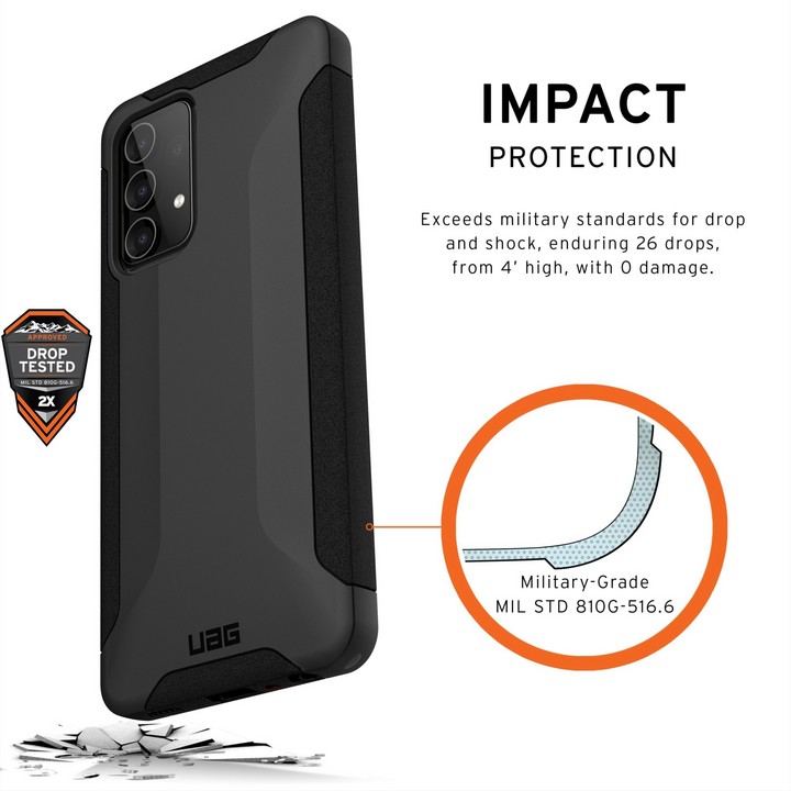 UAG Scout Case - Samsung Galaxy A52 - black