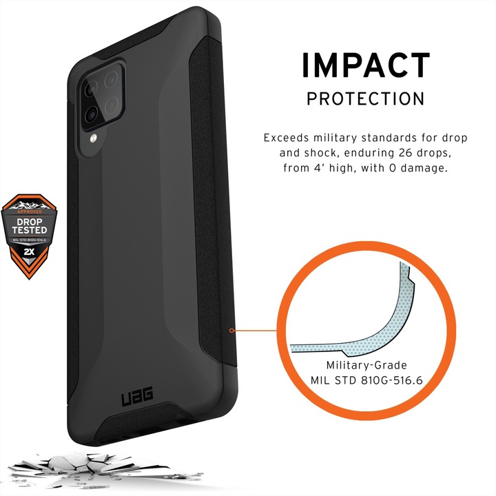 UAG Scout Case - Samsung Galaxy A42 5G - black
