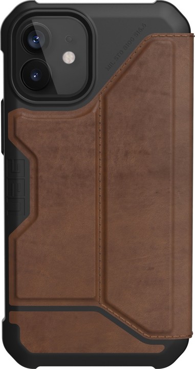 UAG Metropolis Case - iPhone 12 Mini - leather brown