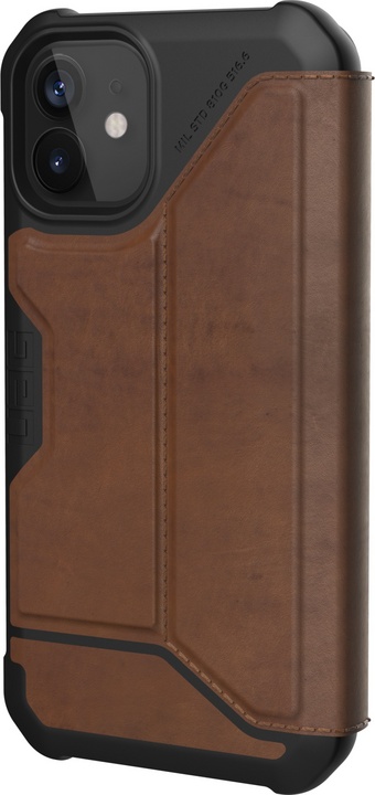 UAG Metropolis Case - iPhone 12 Mini - leather brown