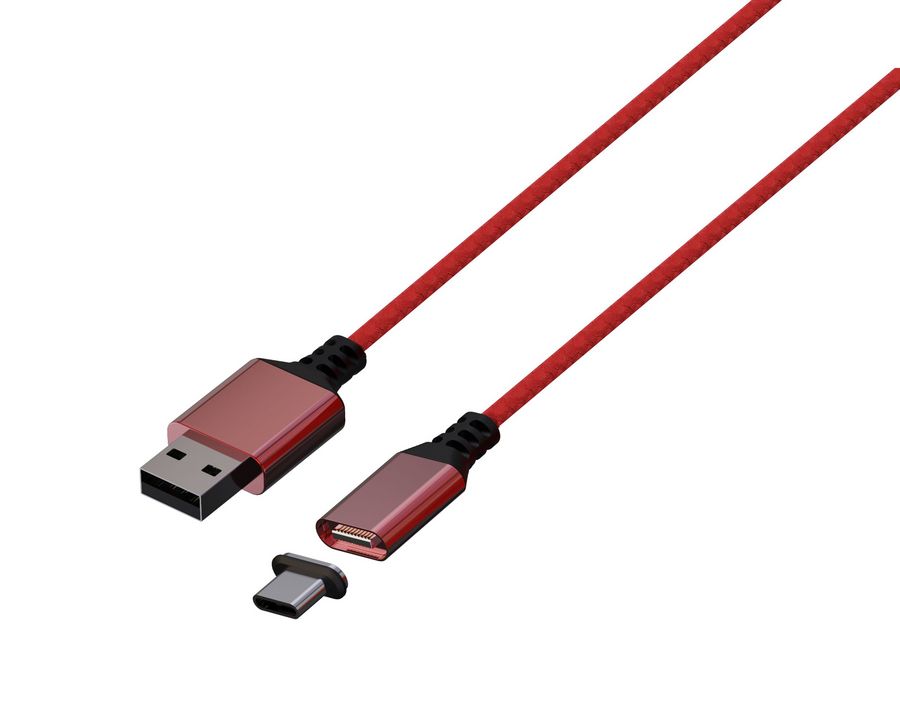 KONIX - Mythics Premium Magnetic Cable 3m - red [XSX]