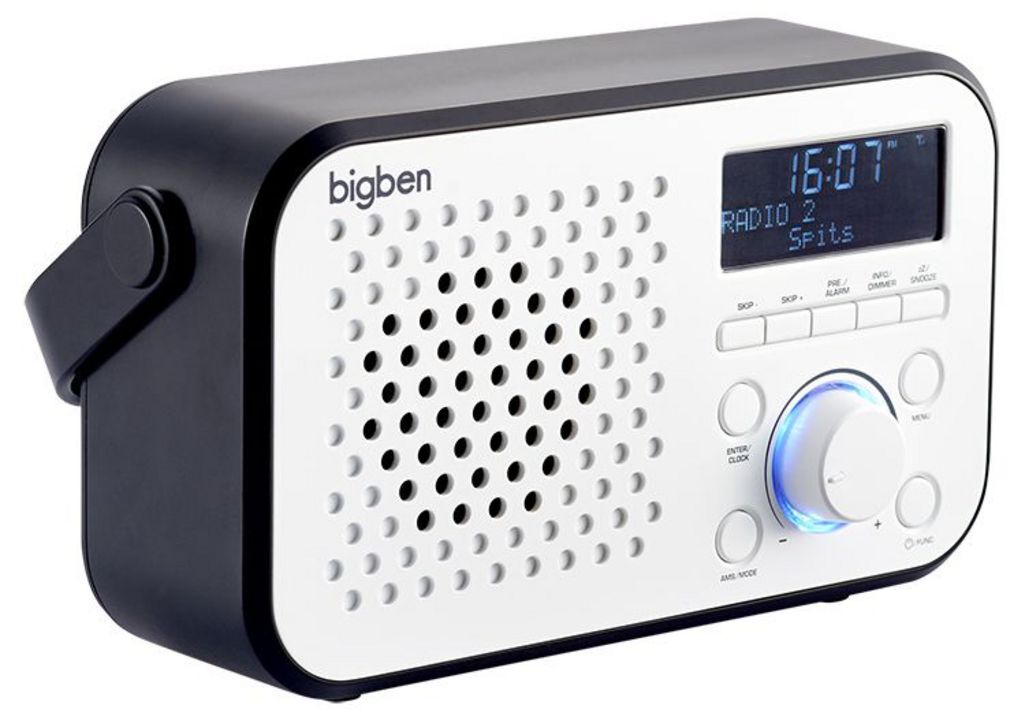 Bigben Tragbares DABRadio TR24 white Sonstiges