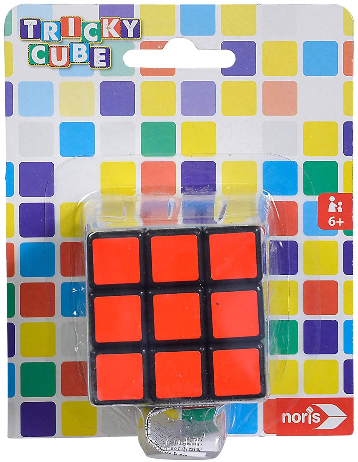 Noris 606134481 - Tricky Cube, Würfel, der Klassiker zur Förderung des Räumlichkeitsdenkens