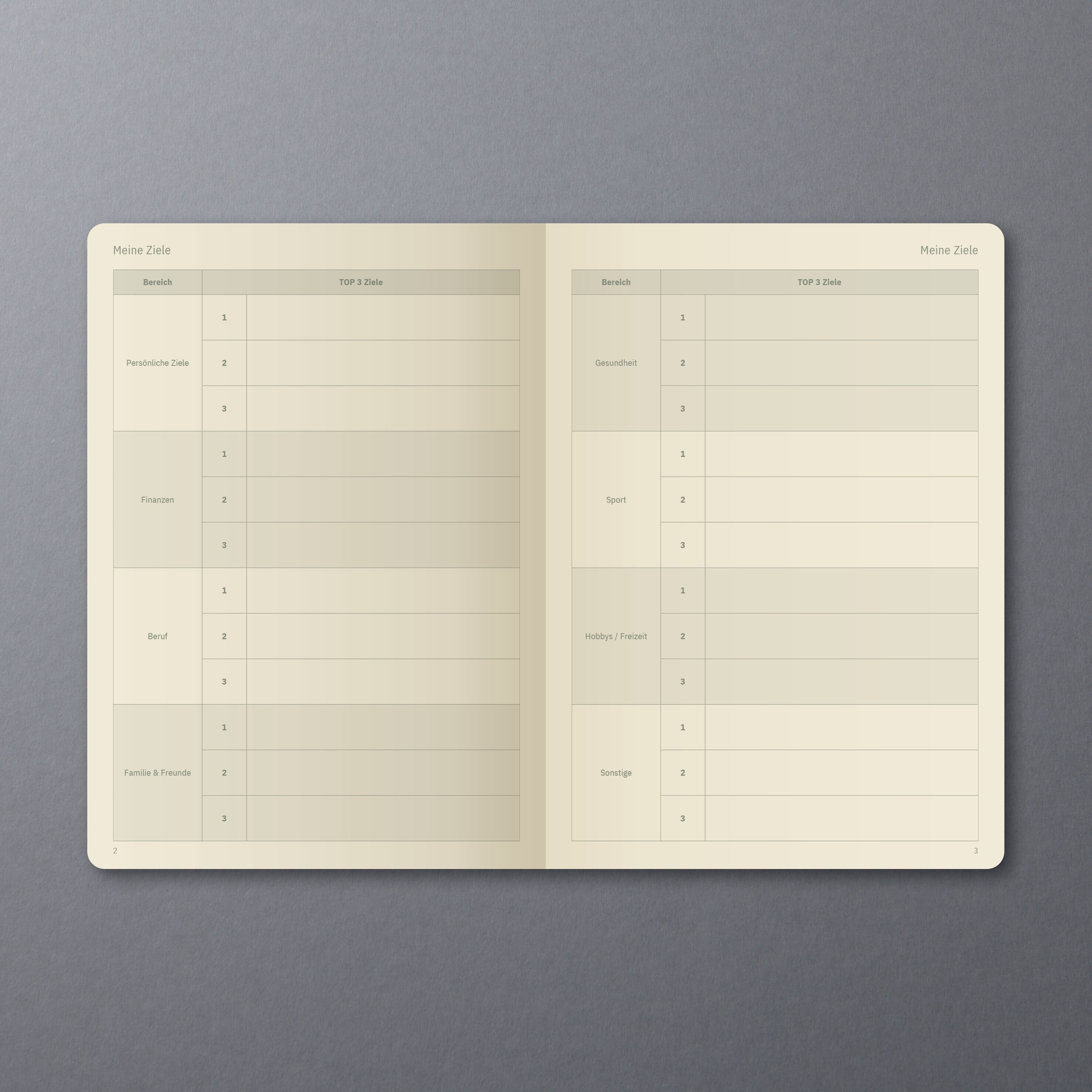 Calendrier De Bureau 2026 Takenote – Vue Mensuelle, Bilingue Espagnol-anglais, Avec Espace Notes Et Reliure Spirale
