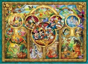 Ravensburger Puzzle 15266 - Die schönsten Disney Themen - 1000 Teile Disney Puzzle für Erwachsene und Kinder ab 14 Jahren