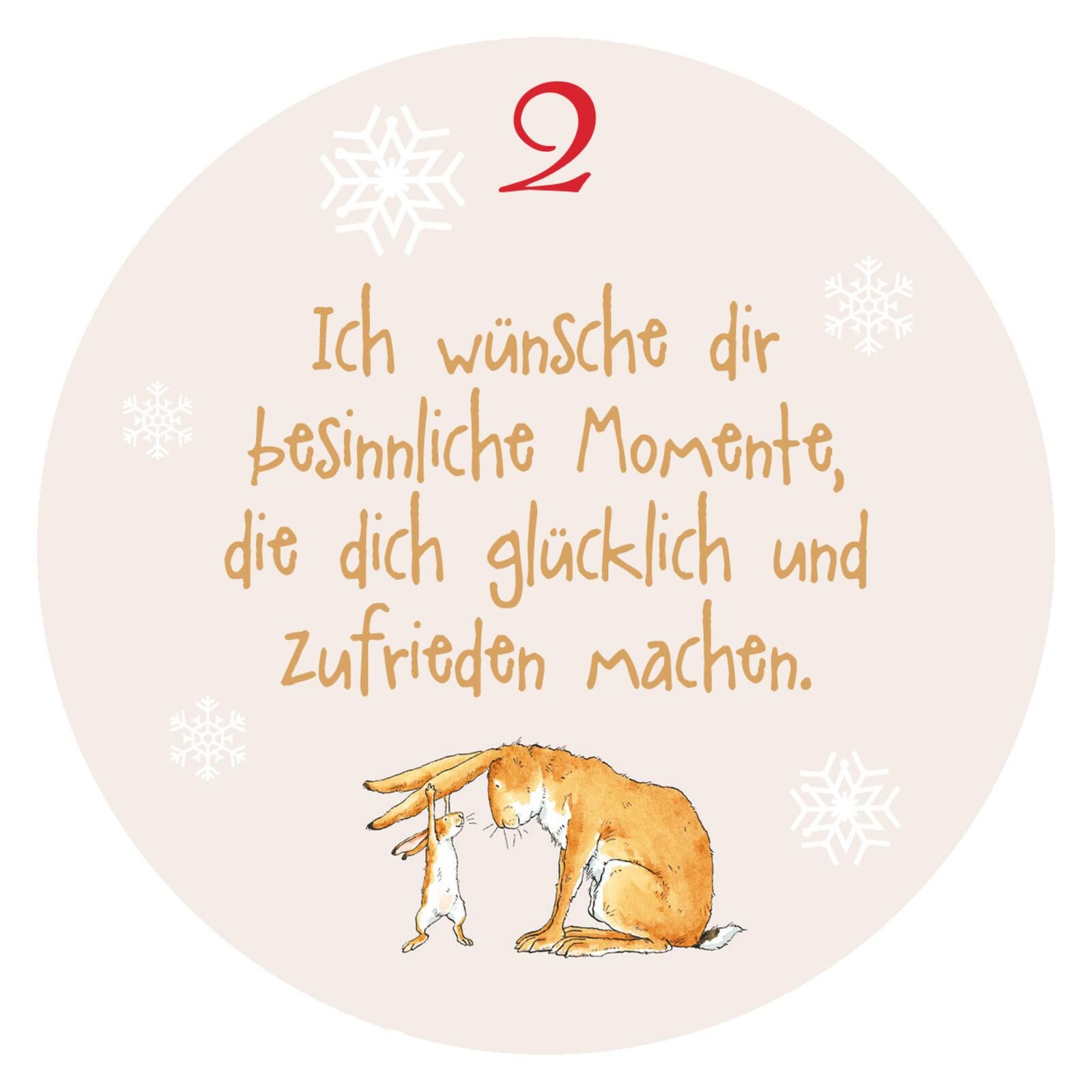 Adventskalender in der Dose. Weißt du eigentlich, wie lieb ich dich hab?