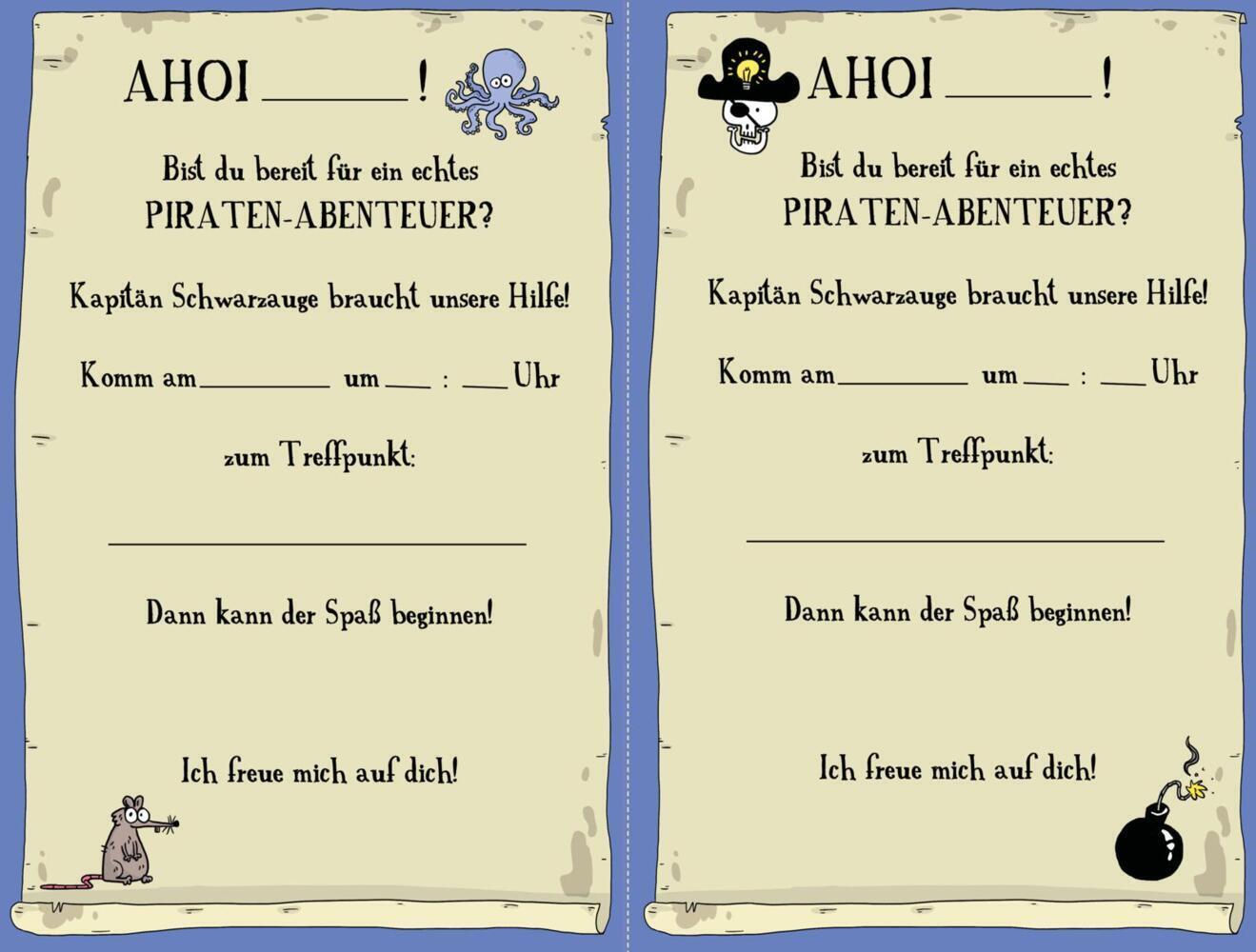 Escape-Schnitzeljagd  Findet den Piratenschatz!