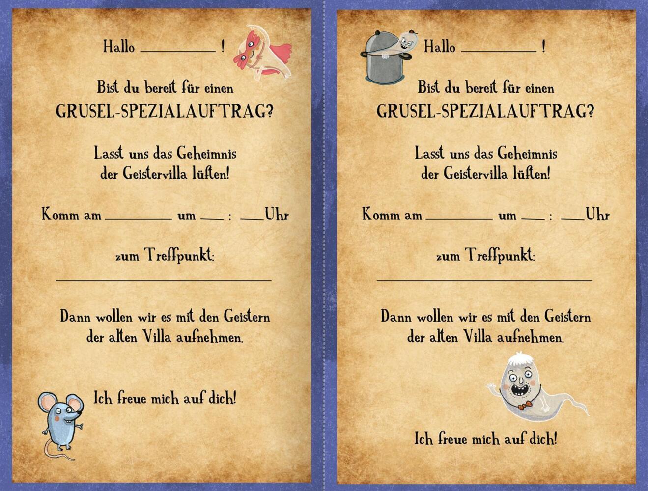 Escape-Schnitzeljagd  Lüftet das Geheimnis der Geistervilla!