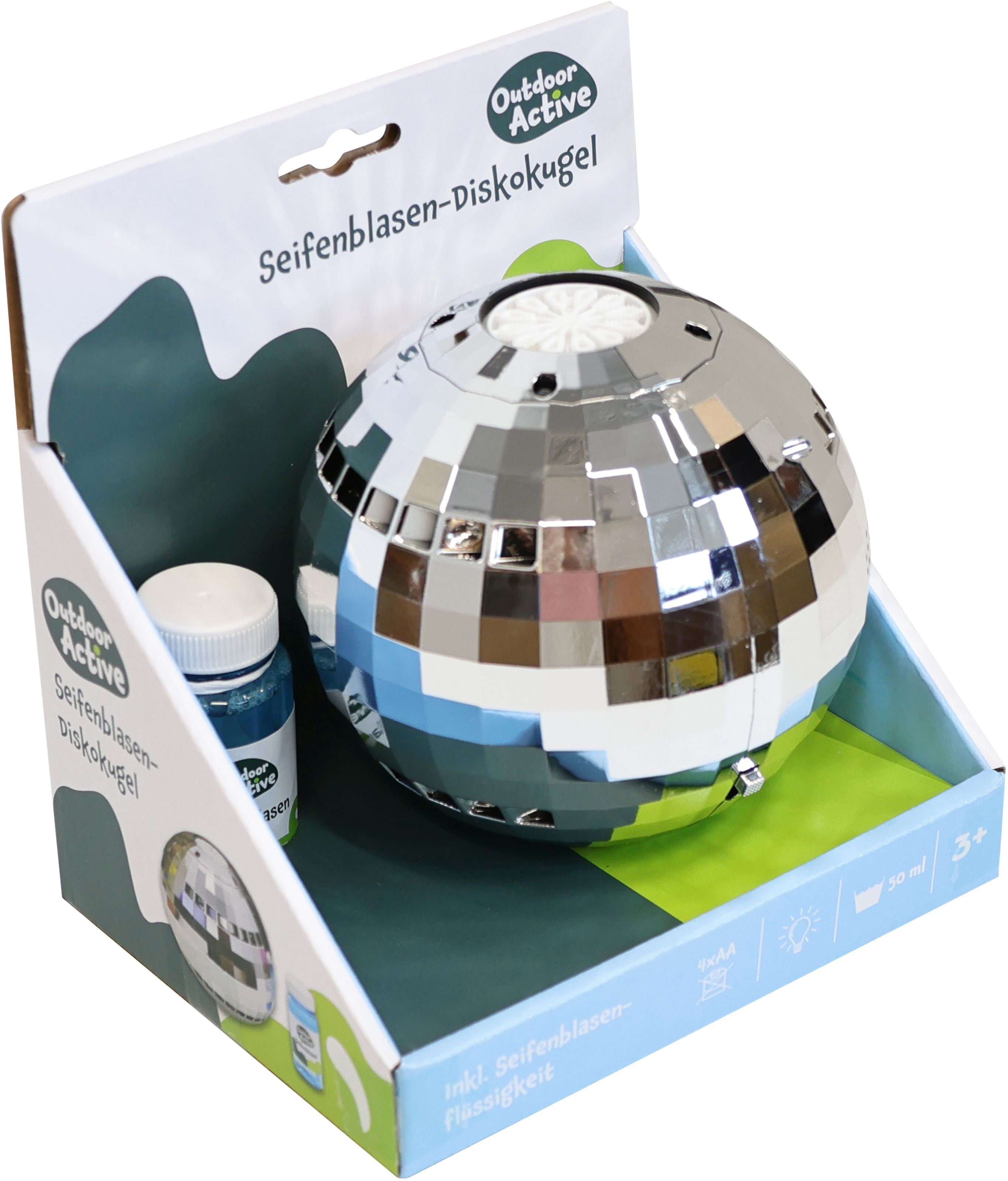 OA Seifenblasen-Diskokugel, inkl. 50 ml: Seifenblasen online kaufen