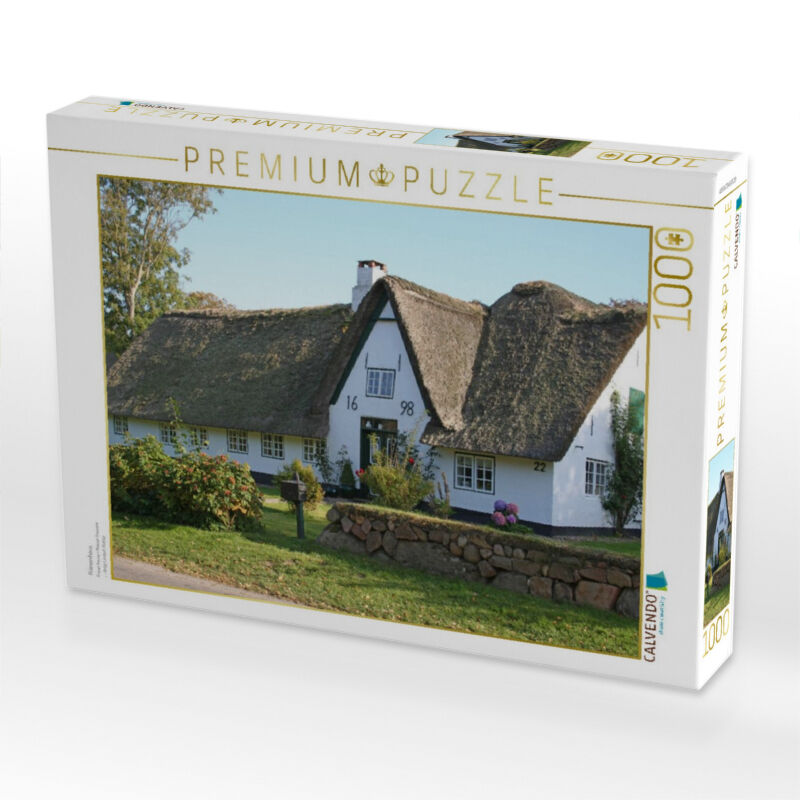 CALVENDO Puzzle „Friesenhaus“ – 1000 Teile – 64x48 Cm – Foto-Puzzle Von Antje Lindert-Rottke – Premium-Qualität Aus Europa – Matte Oberfläche