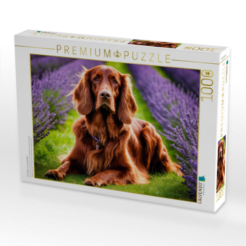 CALVENDO Puzzle Golden Retriever Im Sonnenblumenfeld – 1000 Teile, 64x48 Cm, Foto-Motiv Von Daniela Hofmeister, Premium-Qualität Aus Europa