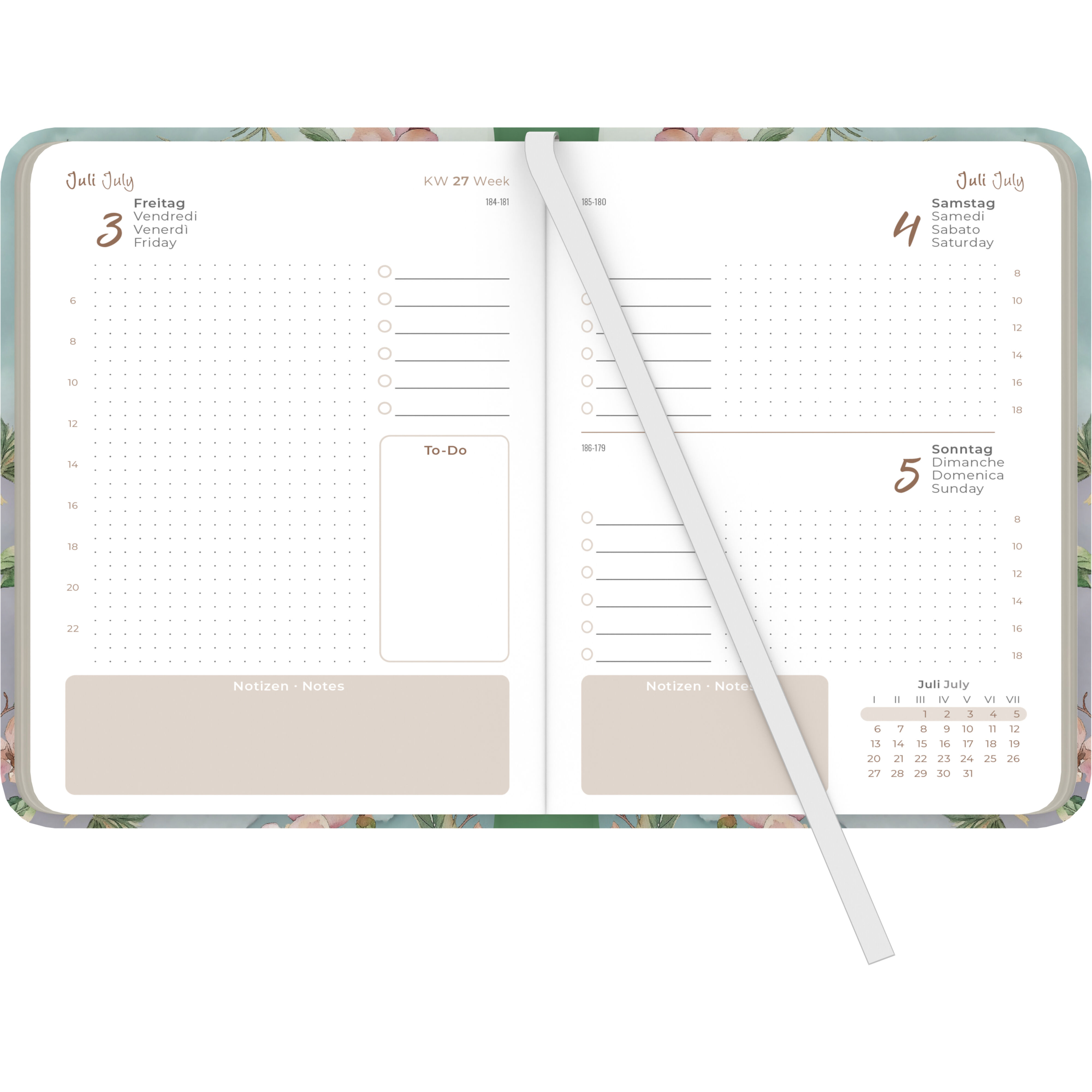 Alpha Edition - Daily Journal Hummingbird 2026 Taschenkalender 15x11 cm ...