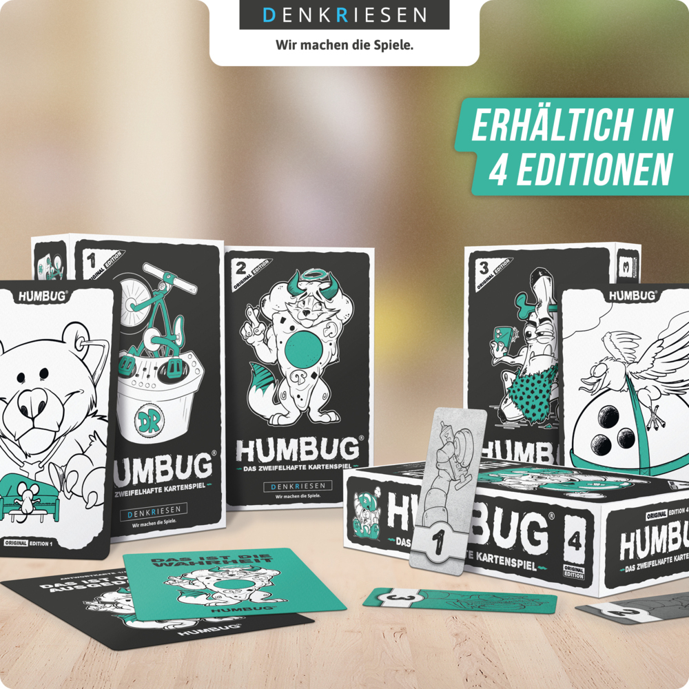 HUMBUG Original Edition Nr. 1 - Das zweifelhafte Kartenspiel