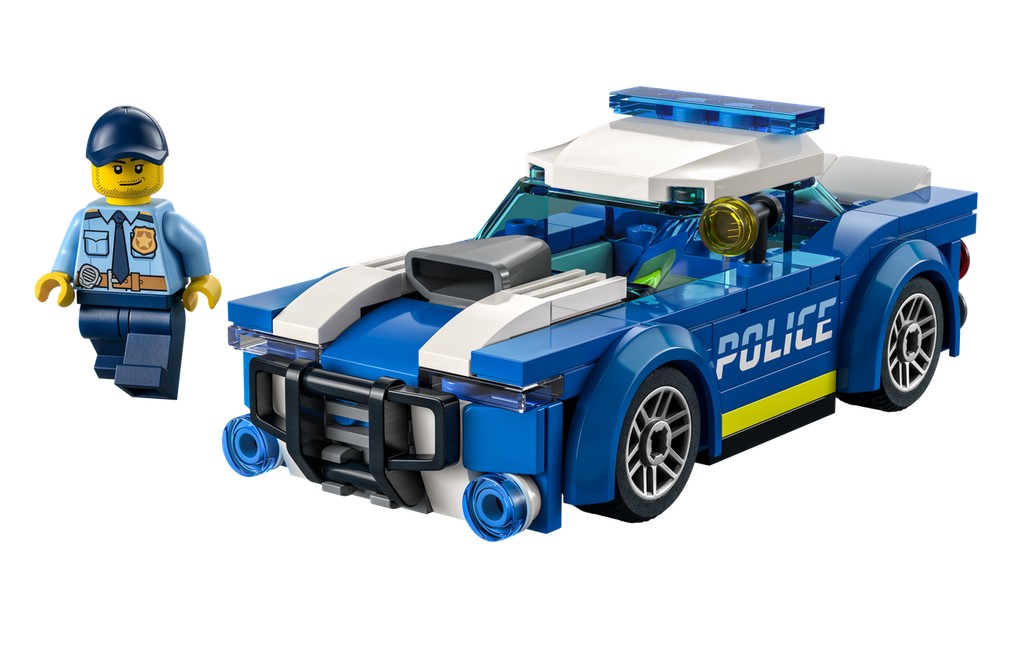 LEGO City 60312 - Polizeiauto, Polizei-Spielset, 94 Teile