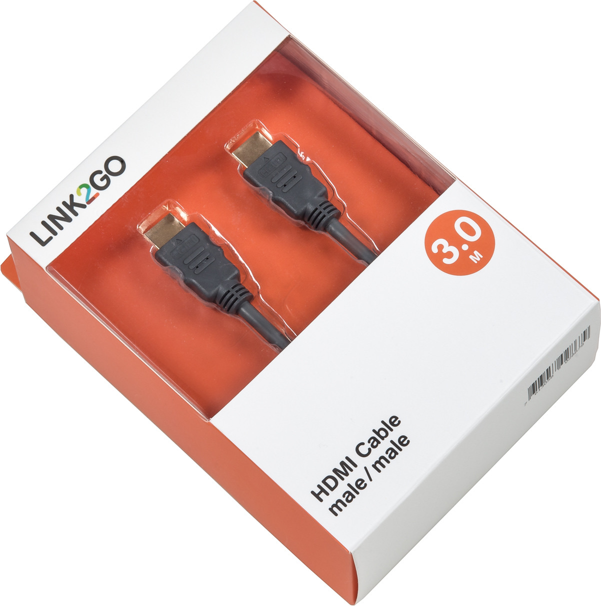 LINK2GO HDMI Cable HD1013MLB male/male, 3.0m