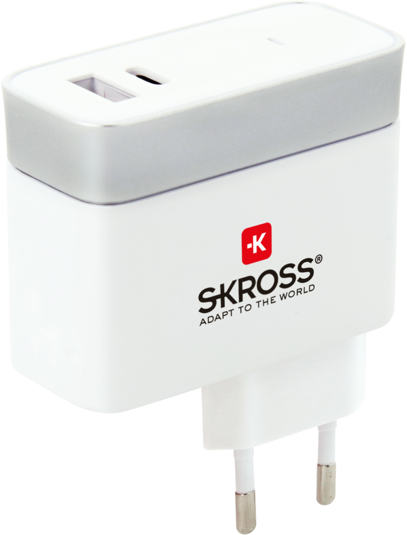 SKROSS Euro USB Charger 2.800131 Type-C White