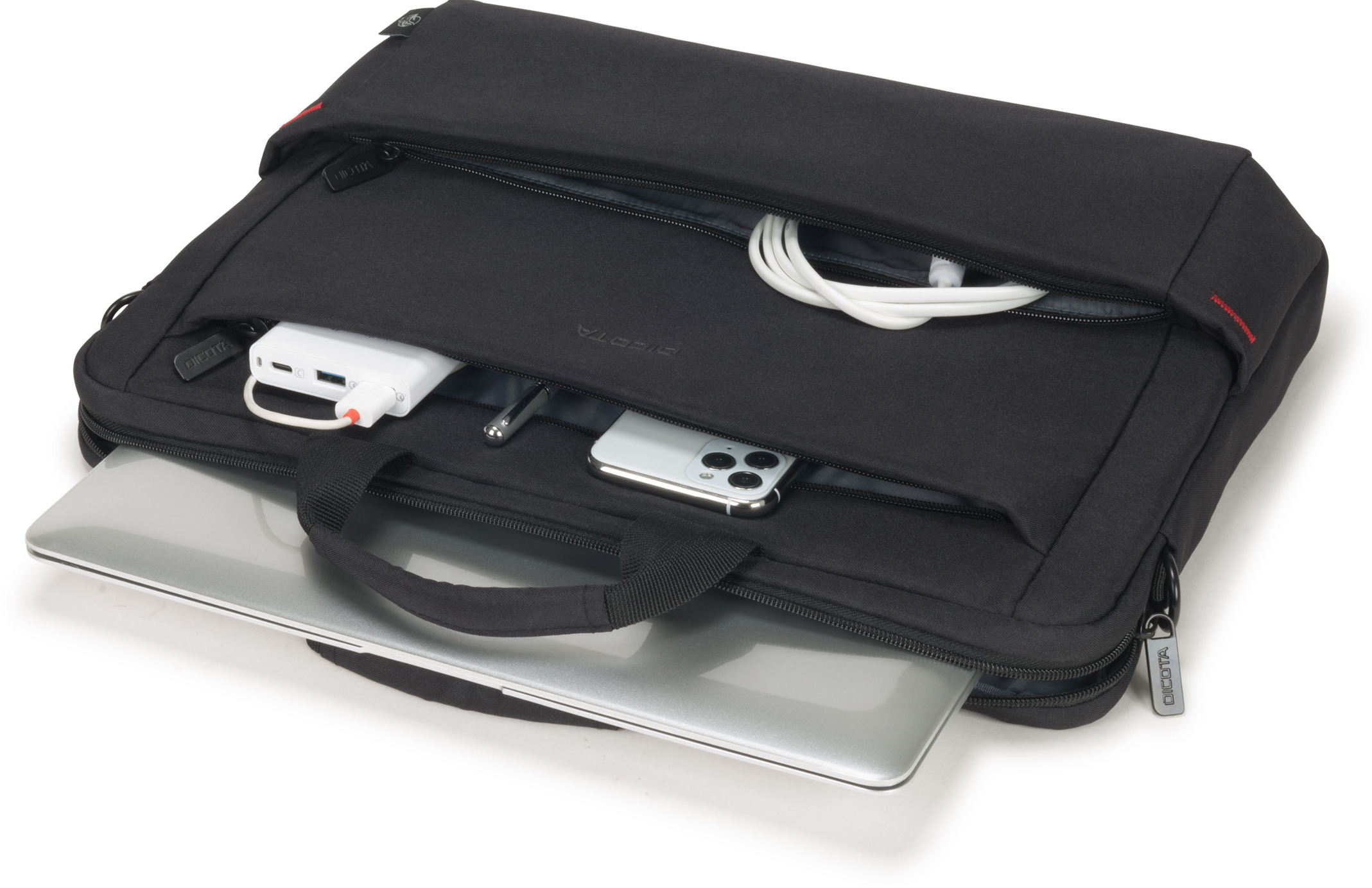 DICOTA Eco Slim Case Plus BASE black D31838-RPET for Unviversal 13-15.6