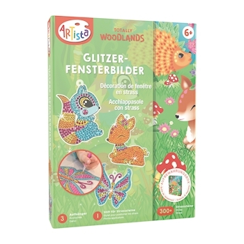 Glitzer-Fensterbilder