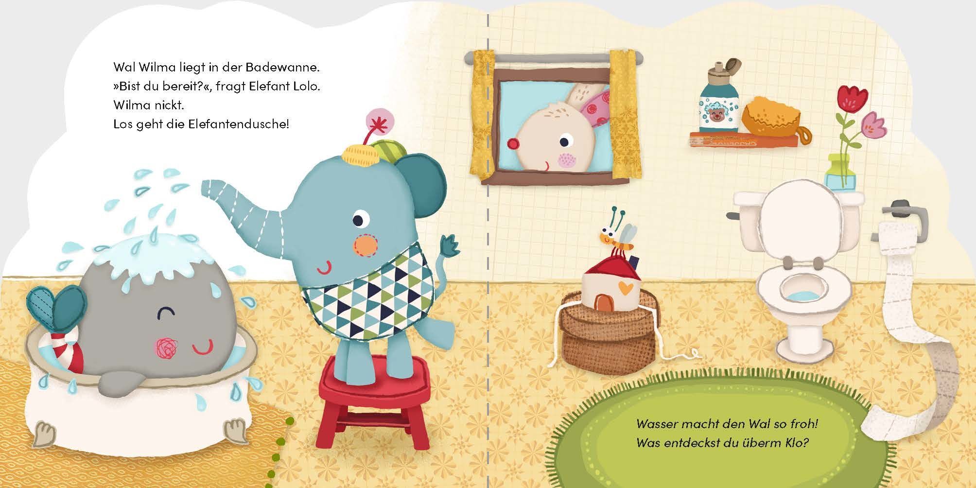 Bababoo and friends - Wilma Wal will immer baden