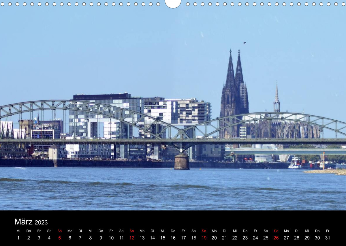 KÖLN-Kalender (Wandkalender 2023 DIN A3 quer)