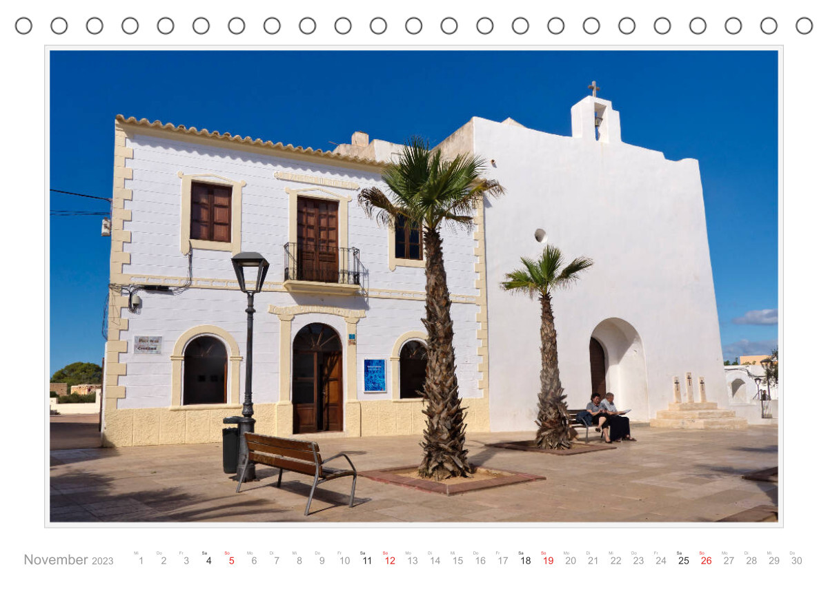 Ibiza und Formentera Impressionen (Tischkalender 2023 DIN A5 quer)