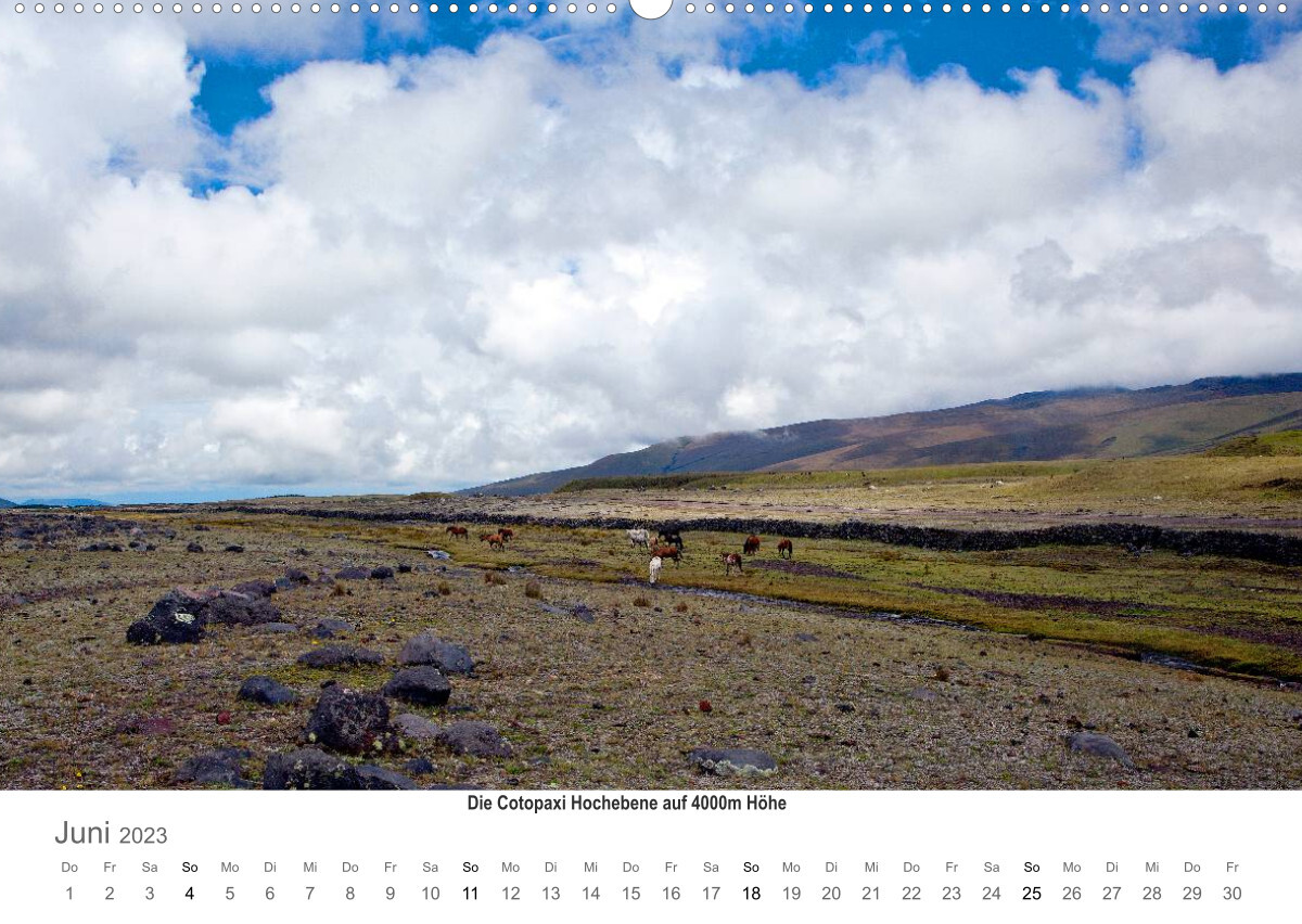 Ecuador - Regenwald und Vulkane (Premium, hochwertiger DIN A2 Wandkalender 2023, Kunstdruck in Hochglanz)