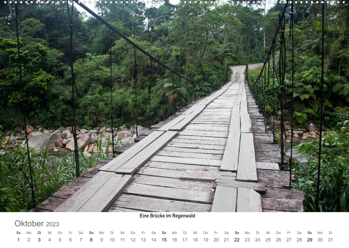 Ecuador - Regenwald und Vulkane (Premium, hochwertiger DIN A2 Wandkalender 2023, Kunstdruck in Hochglanz)
