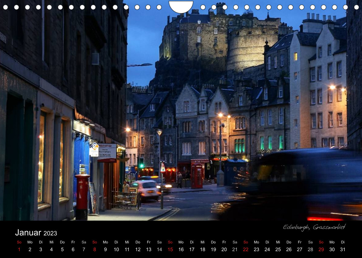Schottland 2023 (Wandkalender 2023 DIN A4 quer)