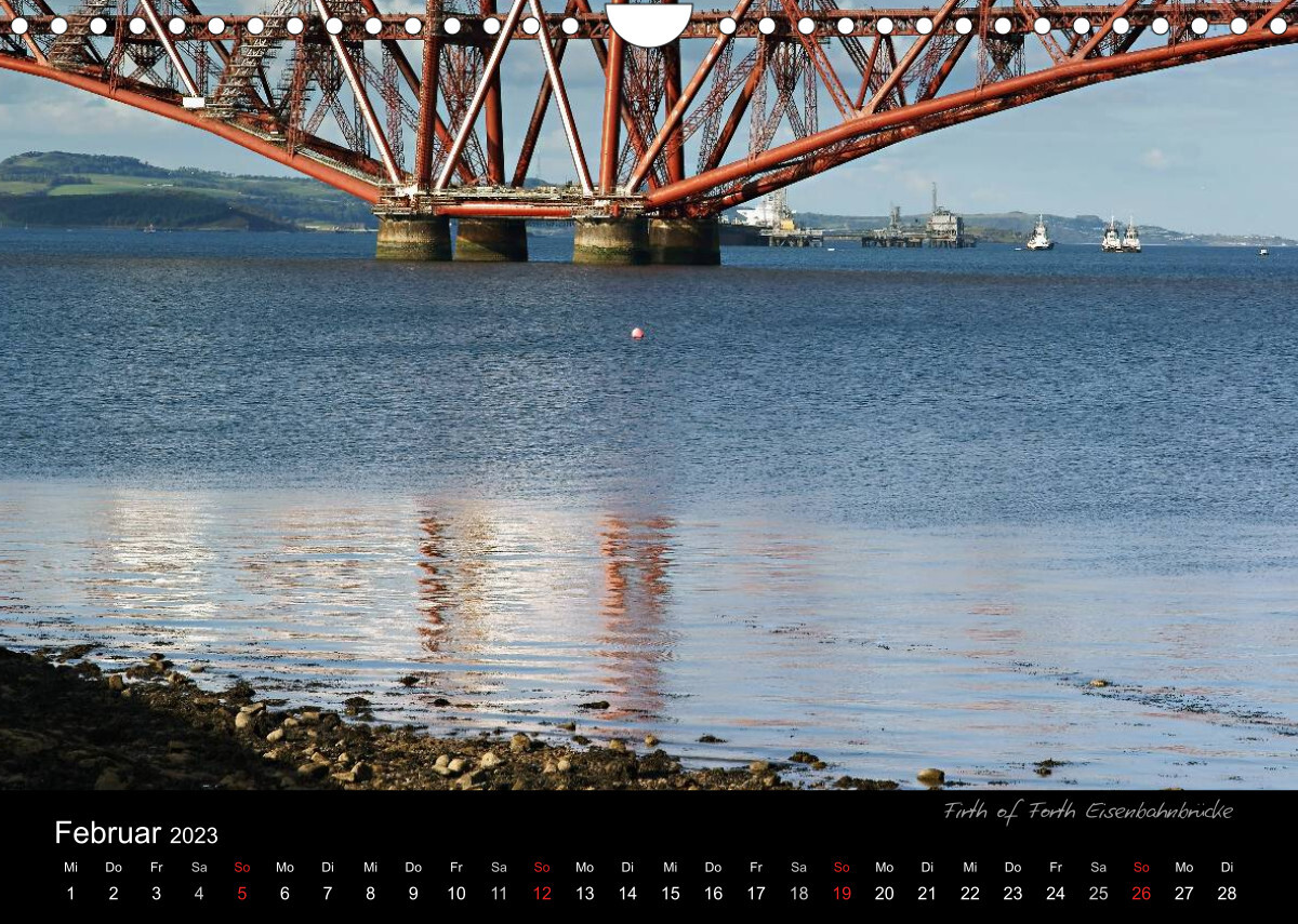 Schottland 2023 (Wandkalender 2023 DIN A4 quer)