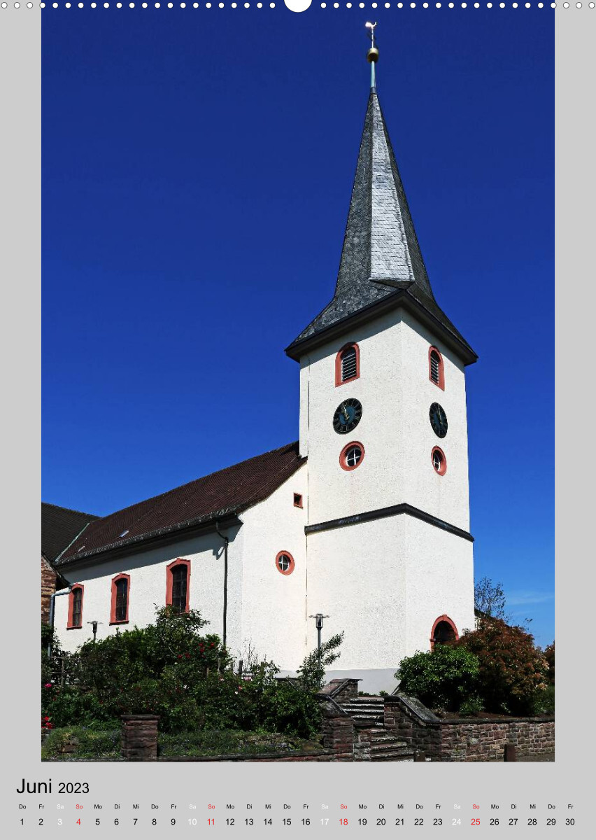 Karlsruhes Bergdörfer (Wandkalender 2023 DIN A2 hoch)