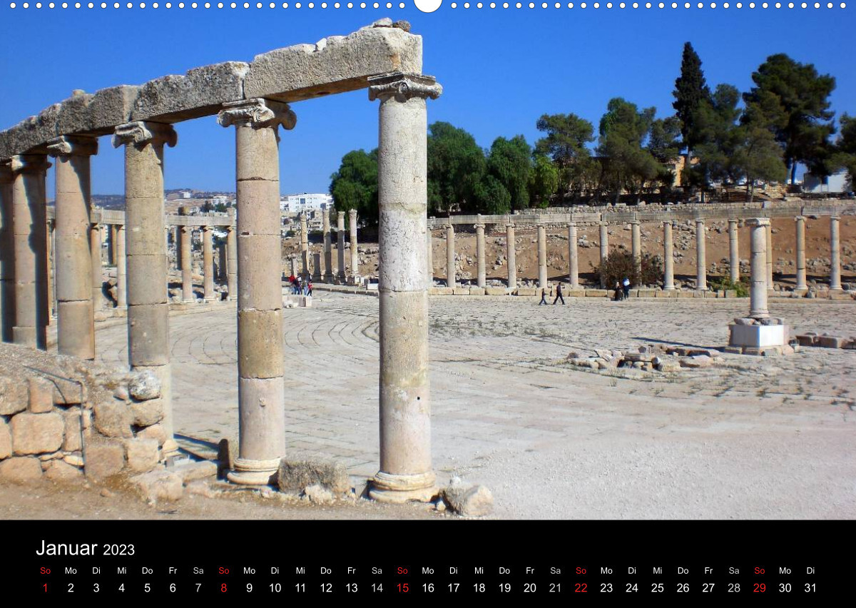 Faszinierendes Jordanien (Wandkalender 2023 DIN A2 quer)