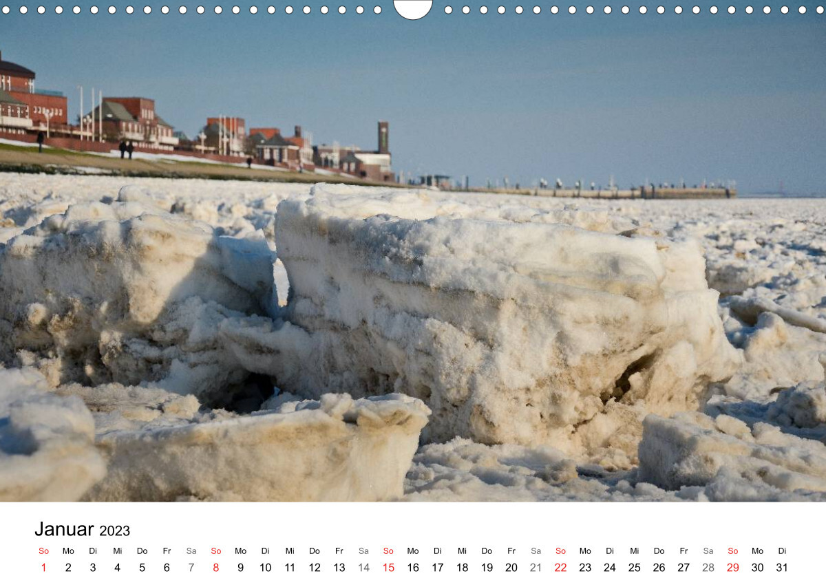 Maritime Impressionen Wilhelmshaven (Wandkalender 2023 DIN A3 quer)