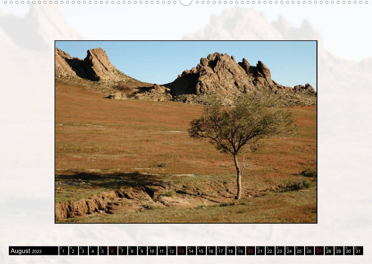 Pferdeland Mongolei (Premium, hochwertiger DIN A2 Wandkalender 2023, Kunstdruck in Hochglanz)