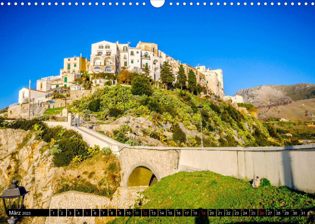 Sperlonga - Bellezza d'Italia (Wandkalender 2023 DIN A3 quer)