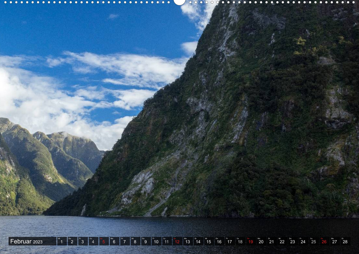 Neuseelands wilde Westküste (Wandkalender 2023 DIN A2 quer)