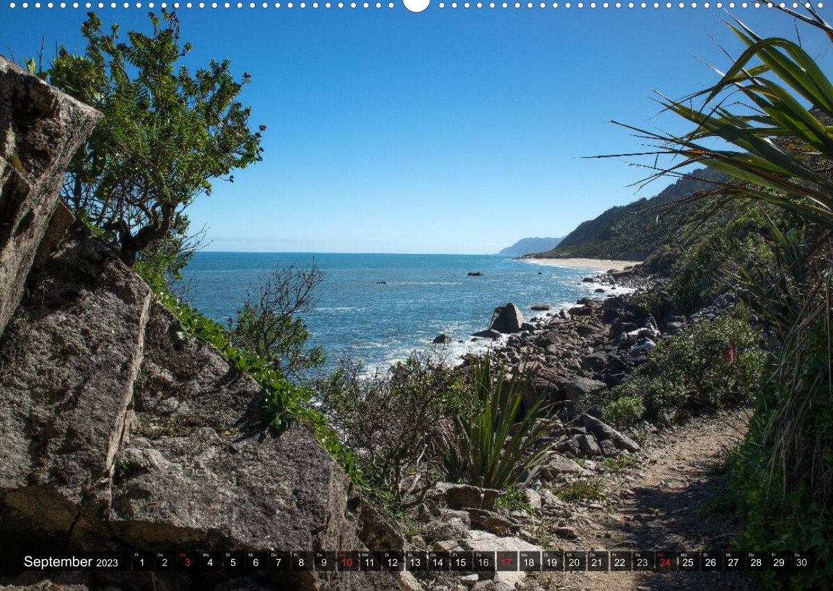 Neuseelands wilde Westküste (Wandkalender 2023 DIN A2 quer)