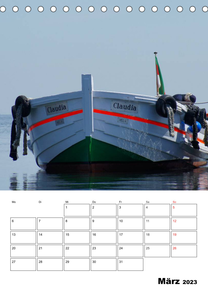 Einzigartige Insel Helgoland (Tischkalender 2023 DIN A5 hoch)