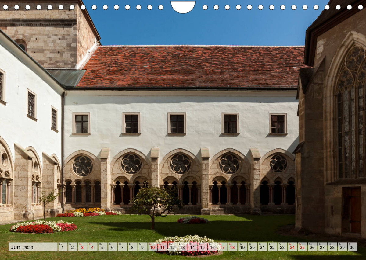Stift Heiligenkreuz (Wandkalender 2023 DIN A4 quer)