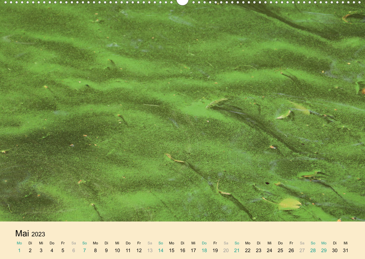 Farben des Wassers (Premium, hochwertiger DIN A2 Wandkalender 2023, Kunstdruck in Hochglanz)