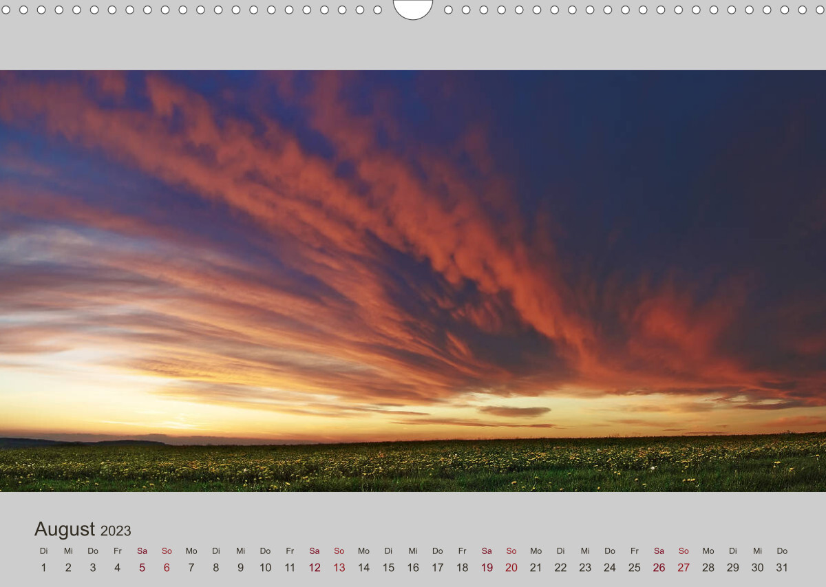 Wetter - Licht - Landschaften (Wandkalender 2023 DIN A3 quer)