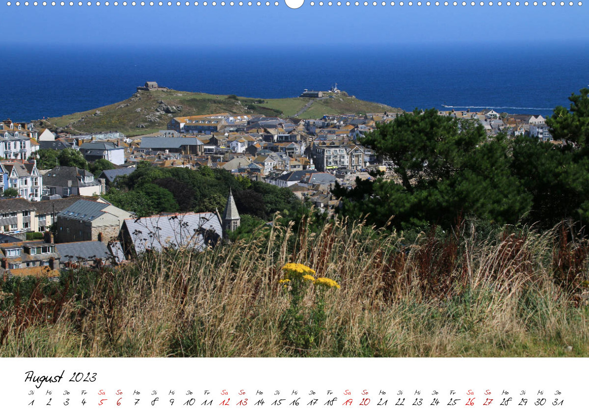 Reizvolles Südengland Devon und Cornwall (Wandkalender 2023 DIN A2 quer)