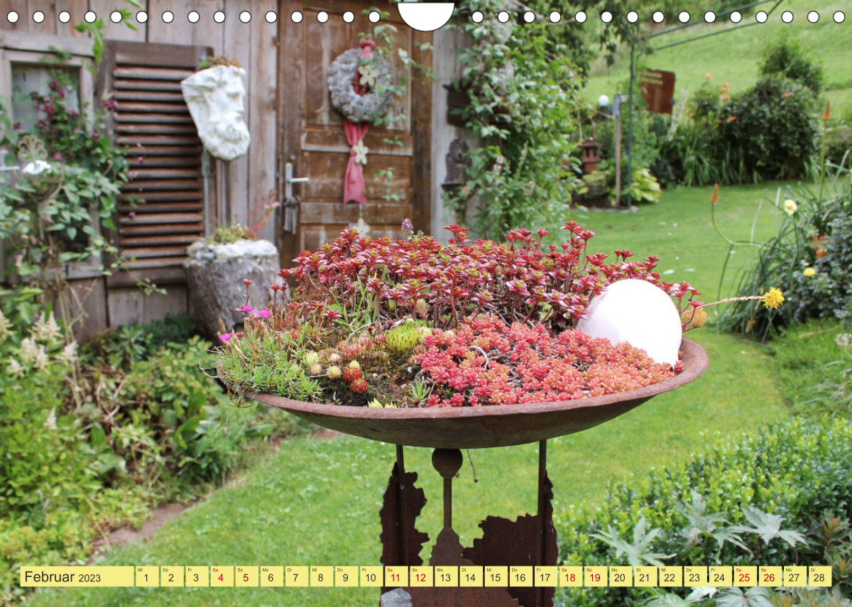 Gartenträumerei (Wandkalender 2023 DIN A4 quer)