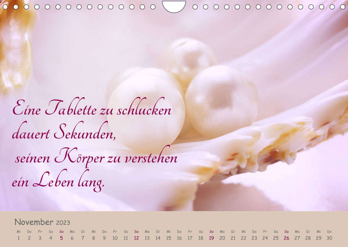 Innere Perlen (Wandkalender 2023 DIN A4 quer)