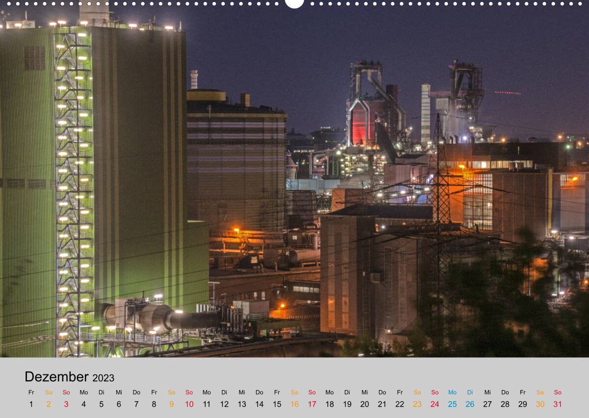 Impressionen aus dem Pott (Wandkalender 2023 DIN A2 quer)