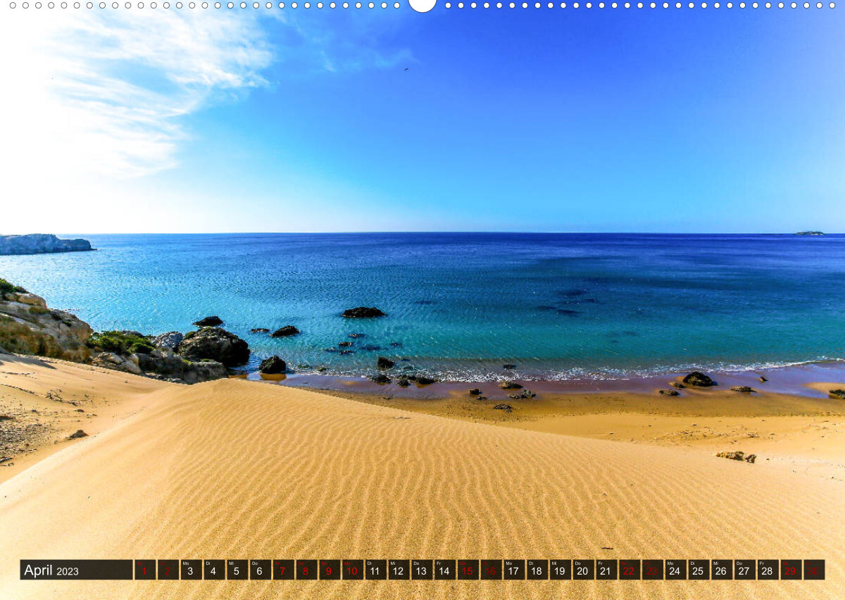 Idyllisches Rhodos (Wandkalender 2023 DIN A2 quer)