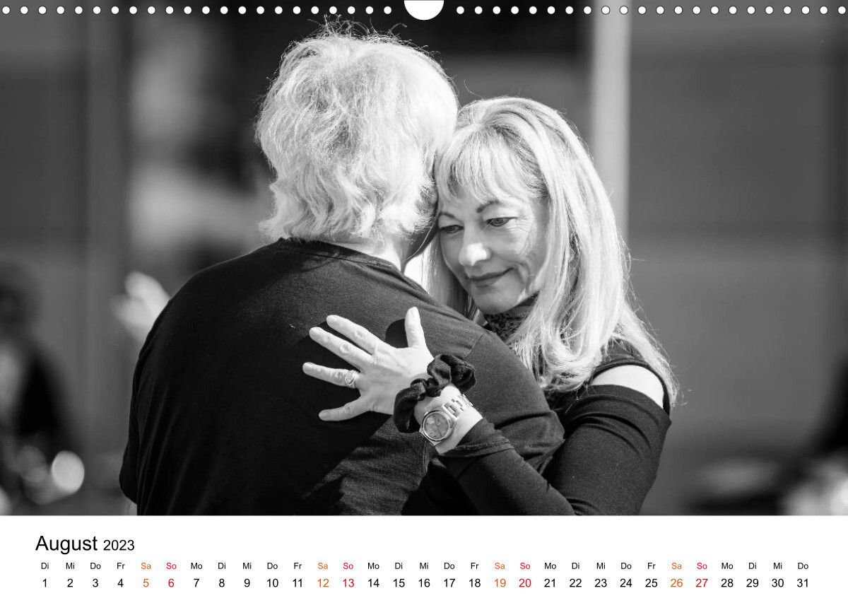 Tango Argentino - Paare beim Tanz auf öffentlichen Plätzen (Wandkalender 2023 DIN A3 quer)