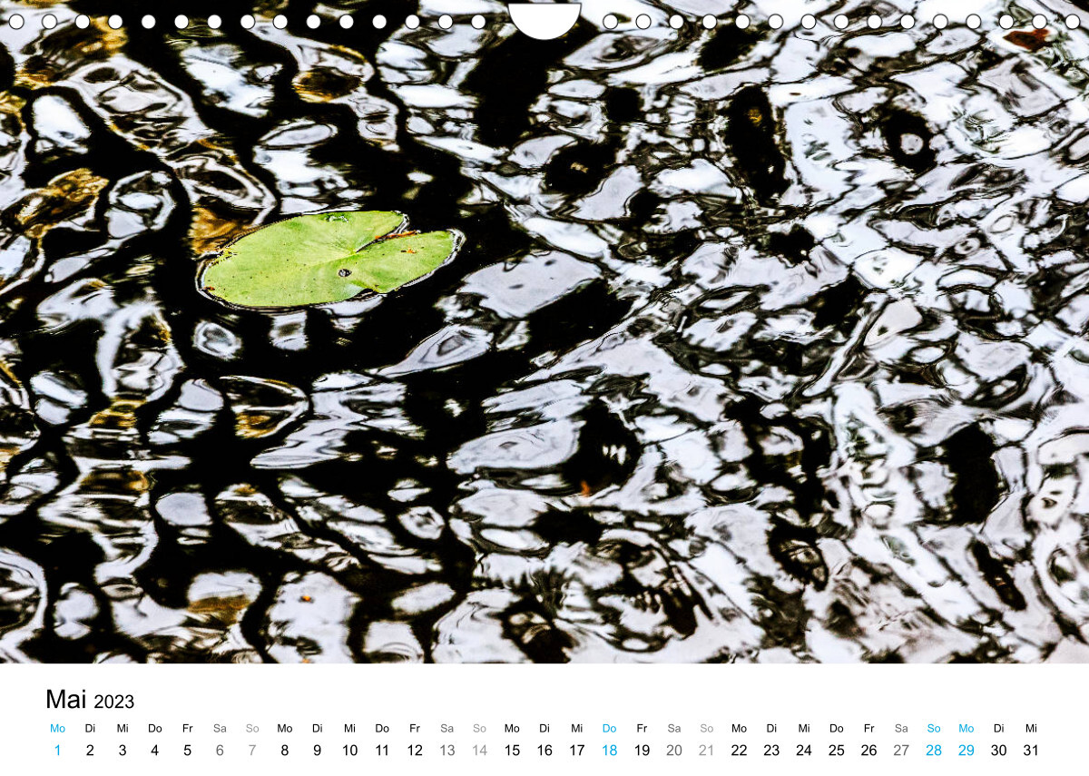 Wasser-Farben (Wandkalender 2023 DIN A4 quer)
