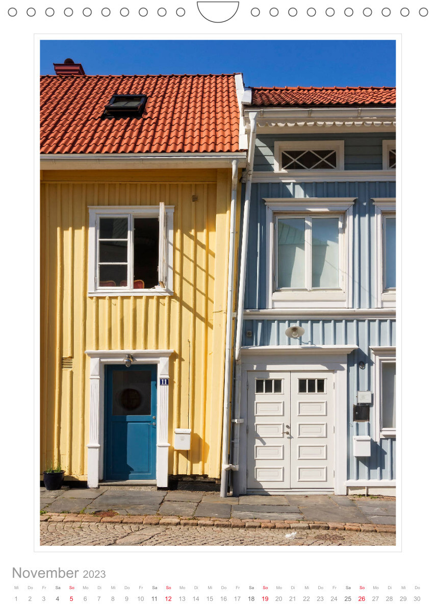Bohuslän - über Stadt und Land (Wandkalender 2023 DIN A4 hoch)