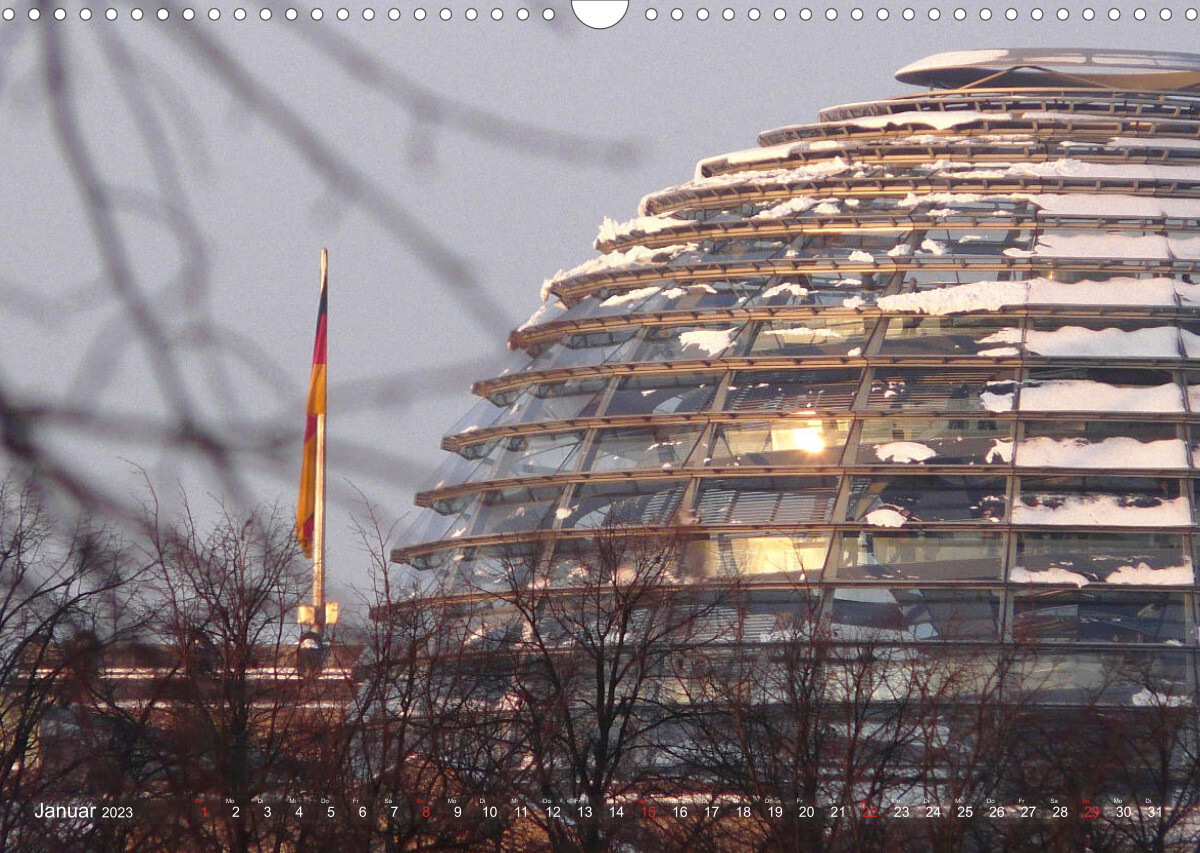 Berlin en détail (Wandkalender 2023 DIN A3 quer)