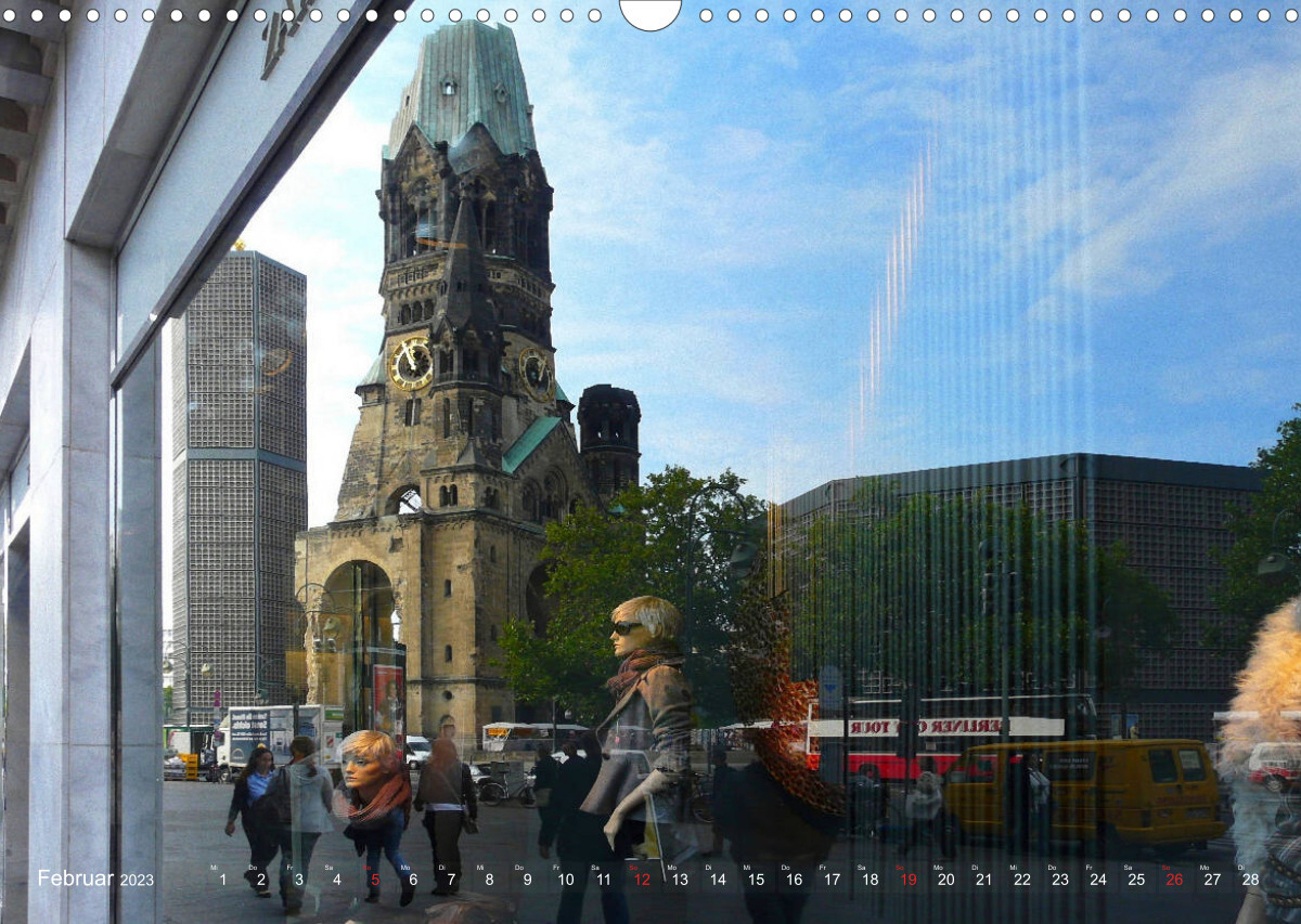 Berlin en détail (Wandkalender 2023 DIN A3 quer)